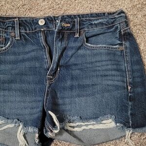 American Eagle Distressed Denim Shorts